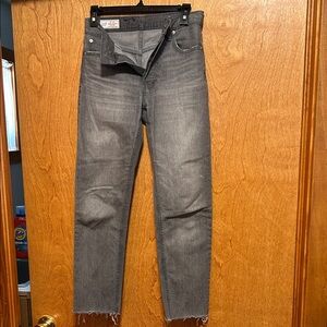 GAP Women's High Rise Jeans in Gray